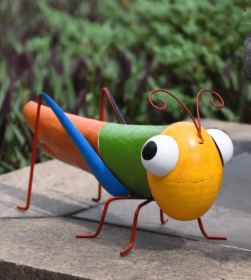 18" Metal Grasshopper