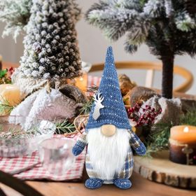 Christmas Gnomes Plush Decorations Handmade Scandinavian Tomte Stuffed Santa with Branch and Bag Xmas Decor for Home Kitchen Farmhouse Tiered Tray -