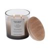 (4 pack)and Soft Cashmere and Amber Scented 2-Wick Ombre Jar Candle 12oz.