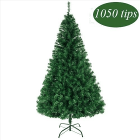6ft 1050 Branch Christmas Tree Green (Option: 1Pcs)