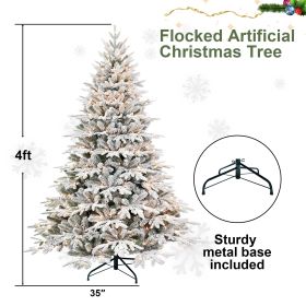 PE, PVC Christmas Tree, Christmas Decorations, With Lights (Option: 4ft)